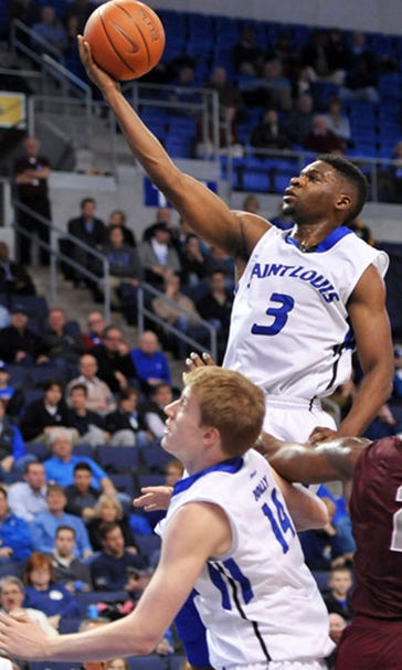 Yacoubou leads by example in SLU's OT victory over Saint Joseph's